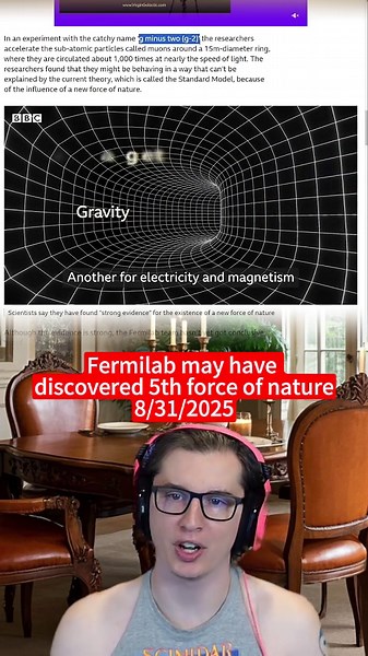 Fermilab's Discovery: A Potential 5th Force of Nature