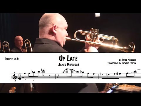 James Morrison - Up Late - Trumpet Solo Transcription