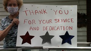 Our friends from The Evangelical Lutheran Good Samaritan Society sent us this heartfelt video as a Thank You for the Parade of Lights held on April 2020. #OsceolaSheriff #CommunityStrong | Osceola County Sheriff's Office