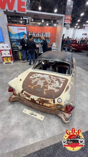 Ratinha 1960 AUTO UNION 1000SP suspensão ar motor Ar ficou de bom gosto. Acompanhe Garagem Old School | Garagem Old School