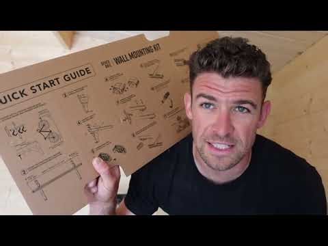 Stashed SpaceRail Bike Storage System Upgrade