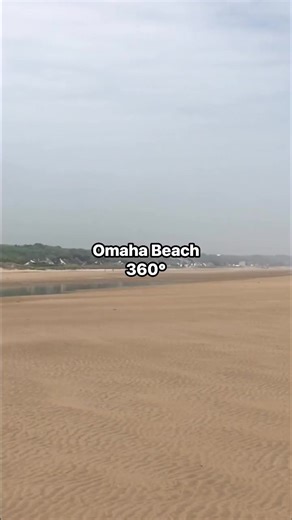 Explore Omaha Beach in Stunning 360° View