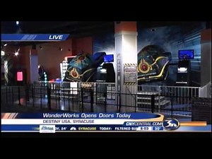 Brandon Roth takes a look at Wonder Works which is now open at Destiny USA