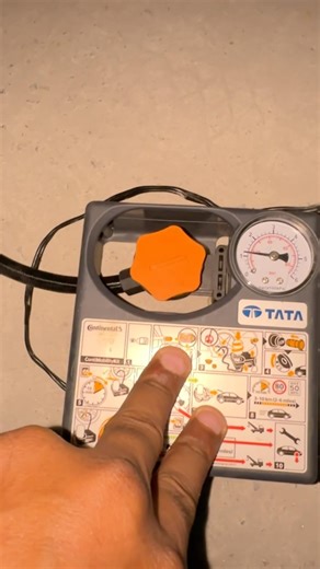 Tyre inflator car tips❤️