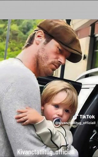 Kivanc Tatlitug's Adorable Moments with Baby Kurt Efe