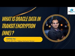 what is Oracle Native Network Encryption(NNE) - data in transit encryption