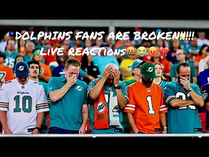 Dolphins Fans CRASHOUT After HEARTBREAKING Loss to the Ravens 😱💔 | Play By Play & Postgame Reactions