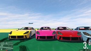 ¡CARRITO de GOLF vs DESTRUCTOR de AUTOS! 😂😱 Los COMPAS CHOCAN en AUTOS en GTA 5 | Invictor Gaming