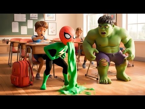 Unexpected Team up: An Epic Clash Begins 🔥| Spider-Man’s Son and Hulk vs Joker | AI Film Spider-man