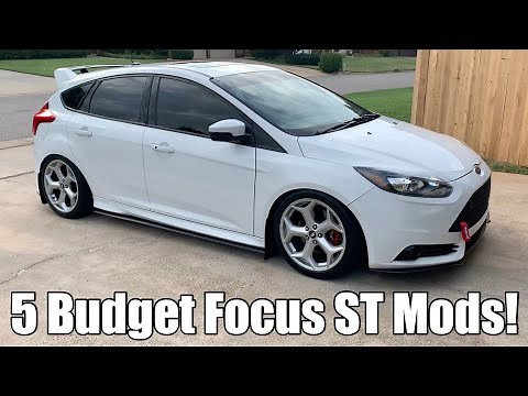 5 Focus ST Budget Exterior Mods! - All Under $100!