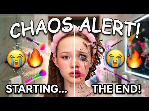 GRWM But It Gets More Chaotic Every Second 😭🔥