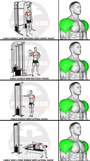 “Complete One-Arm Shoulder Routine — Isolation, Stability, and Smooth Reps for Stronger Delts”