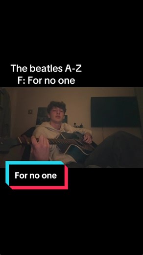For no one #beatles #guitar #acoustic @The Beatles