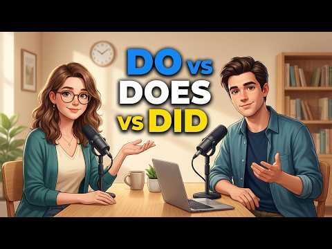 Do, Does, Did in English | Easy Explanation and Speaking Practice