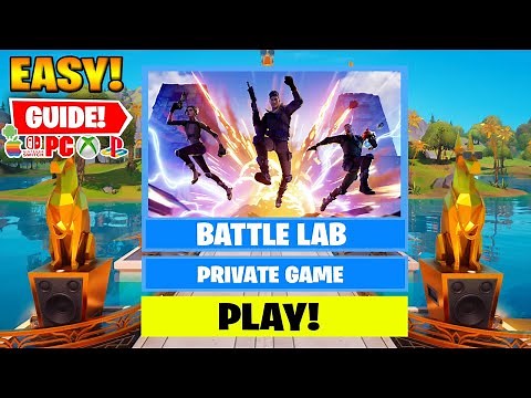 How to Play Battle Lab in Fortnite Chapter 2 Remix Map Code & Creative Code 2024!