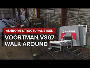 Voortman V807 at Ahlborn Structural Steel California | JPS International Inc