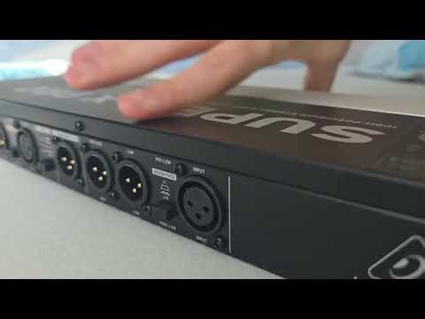 Review: Behringer CX2310 Crossover with different Modes