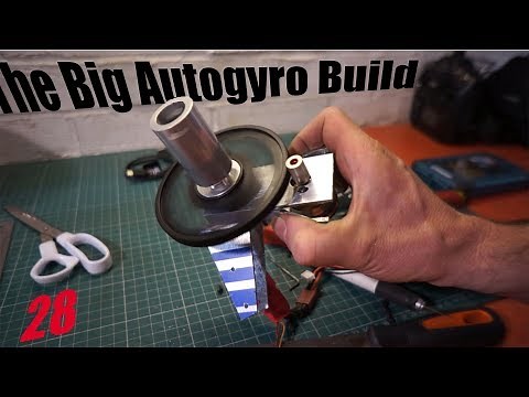 Scratch built Petrol RC Autogyro. Part 28 (Eve 11-14)