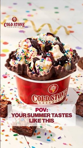 🍨 Make Your Summer Sweeter | Cold Stone Creamery Frozen Desserts in Chattanooga