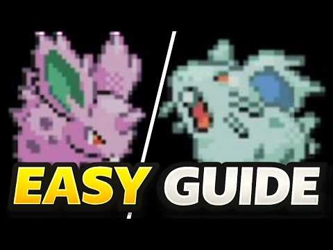 How to Get the RARE Version of Nidoran for Your Version GUARANTEED in Pokemon FireRed & LeafGreen!