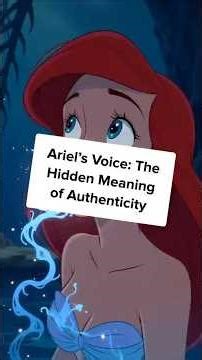 The Horrifying Truth About Ariel’s Voice