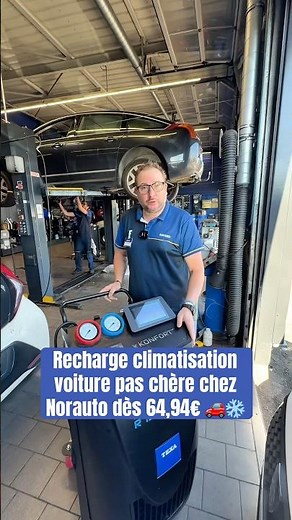 🚗❄️ Affordable car AC recharge at Norauto from €64.94 #airconditioning #norauto