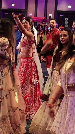 Bride and Groom Perform an Amazing Sangeet Performance - Indian Wedding