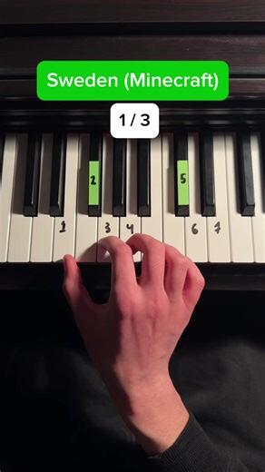 Minecraft super simple piano tutorial 🎹 #minecraft #piano #pianotutorial