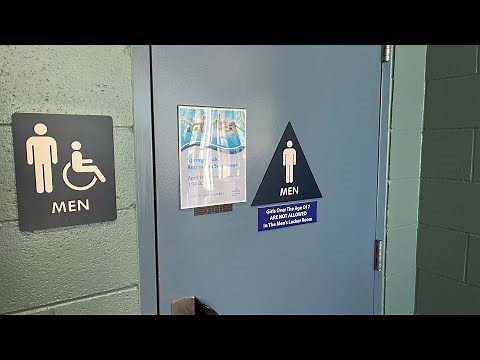 Public Pool Men’s Restroom Full Shoot!
