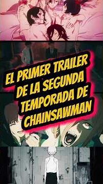 The First Trailer for Chainsaw Man Season 2 😱 #chainsawman #denji #makima #csm #shorts