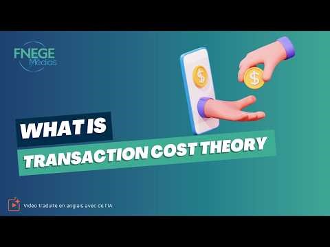 What is transaction cost theory?