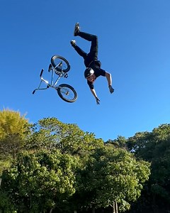 World's First "Backflip Nothing Front Bike Flip"