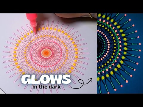 The Glow Reveal Nobody Expected | Spirograph Art Tutorial 🔥