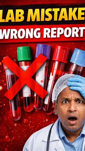 1 Lab Error ❌= Wrong Pateint Report🩸PART- 1
