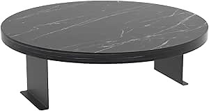 Functional Sofa Armrest Tray Table, Adjustable Sofa Tray, Sofa Side Tables for Small Spaces, Sofa Arm Tray for Eating and Drink, Armrest Table, Modern Side Table (Marbled Black)