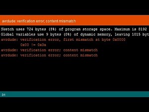 Solusi Arduino IDE "verification error, first mismatch at byte 0x0000"