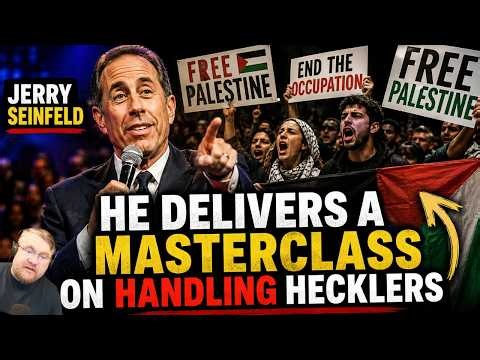 Jerry Seinfeld HUMILIATES Pro-Palestine Hecklers Live On Stage