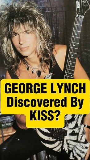 George Lynch of Dokken Early Band THE BOYZ. Gene Simmons was there! #kissband #80srock #dokken
