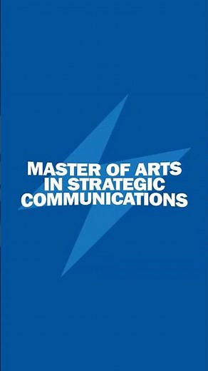Webster’s New Master of Arts in Strategic Communications