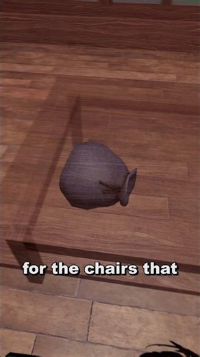 Never Use Chairs for Fuel