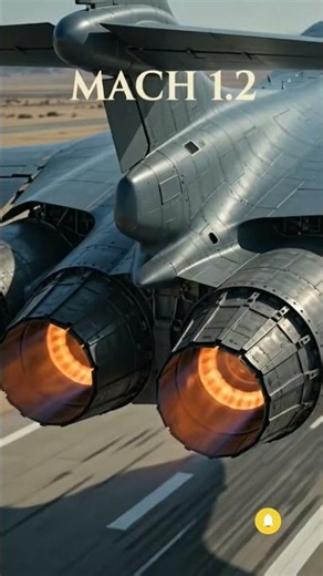The Supersonic Bomber Built to Deliver Devastating Firepower at Mach 1.2 ✈️🔥