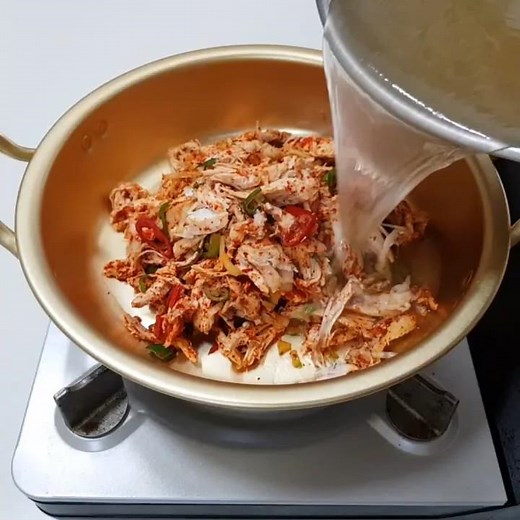 얼큰 칼칼한 닭곰탕 만들기ㅣ차승원닭곰탕 ㅣSamgyetangㅣ닭개장 라면도 좋아요