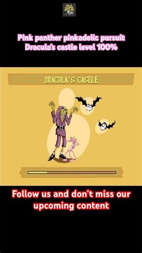 Pink panther pinkadelic pursuit Dracula’s castle level 100%
