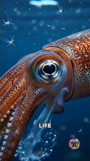 This Squid Can Turn Invisible 😳 #shorts #facts #squid #animal #ocean #squid #wildlife #mimicoctopus