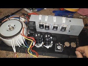 Rebuilding active speaker amplifier (ALV becomes super powerful)