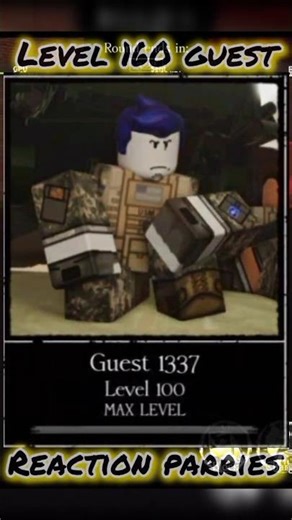 guest 1337 parry edit #forsaken #roblox