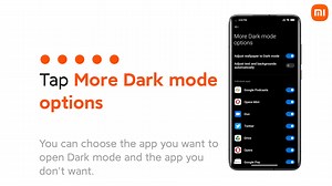 Want to know how to use Dark mode？ Simply watch this useful #XiaomiSupportTips to know how to use it. | Xiaomi Support