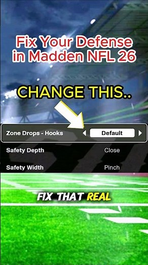 Fix Your Defense INSTANTLY in Madden 26 With These 3 Tips! 🔒 #shorts