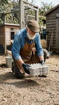 From Old Egg Trays & Tree Stump to Luxury Concrete Table – Grandpa DIY