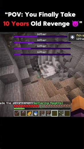 Taking 10 Years of Revenge in Minecraft